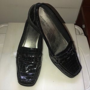 Anne Klein iFlex Patent Leather Wedge